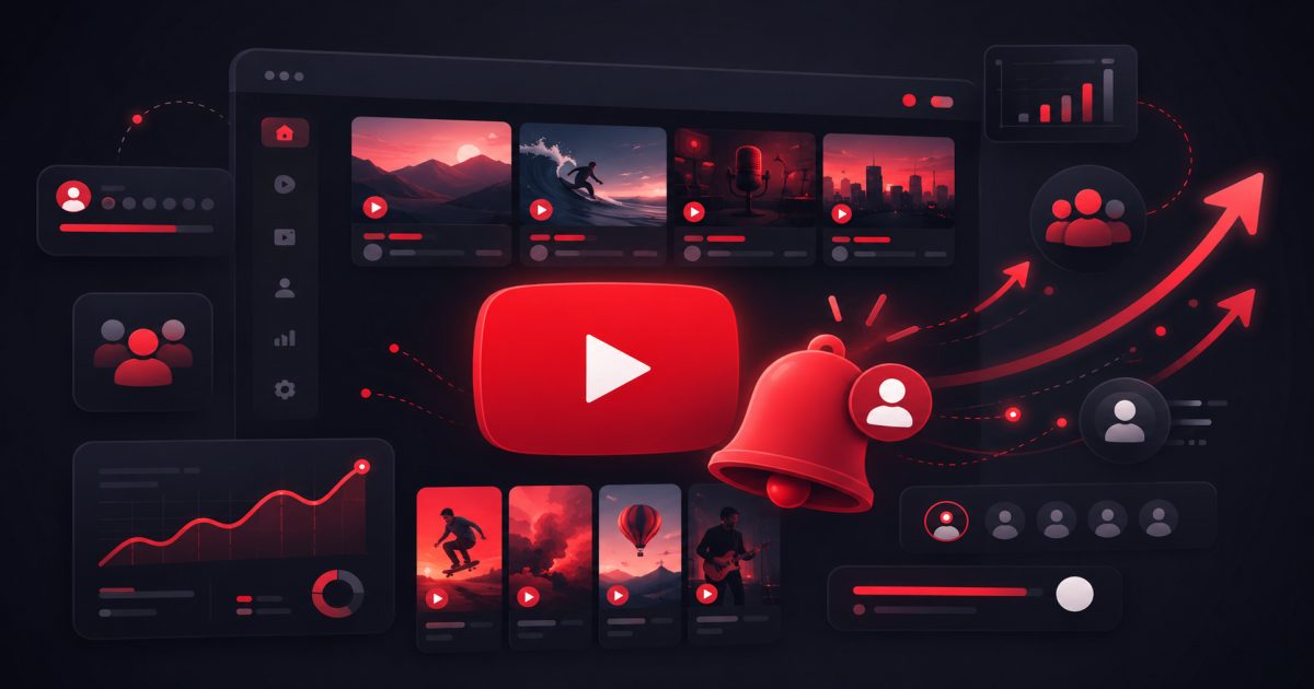 YouTube Abone Sayısı Nasıl Artırılır? Organik + Hızlı Yöntemler 2026